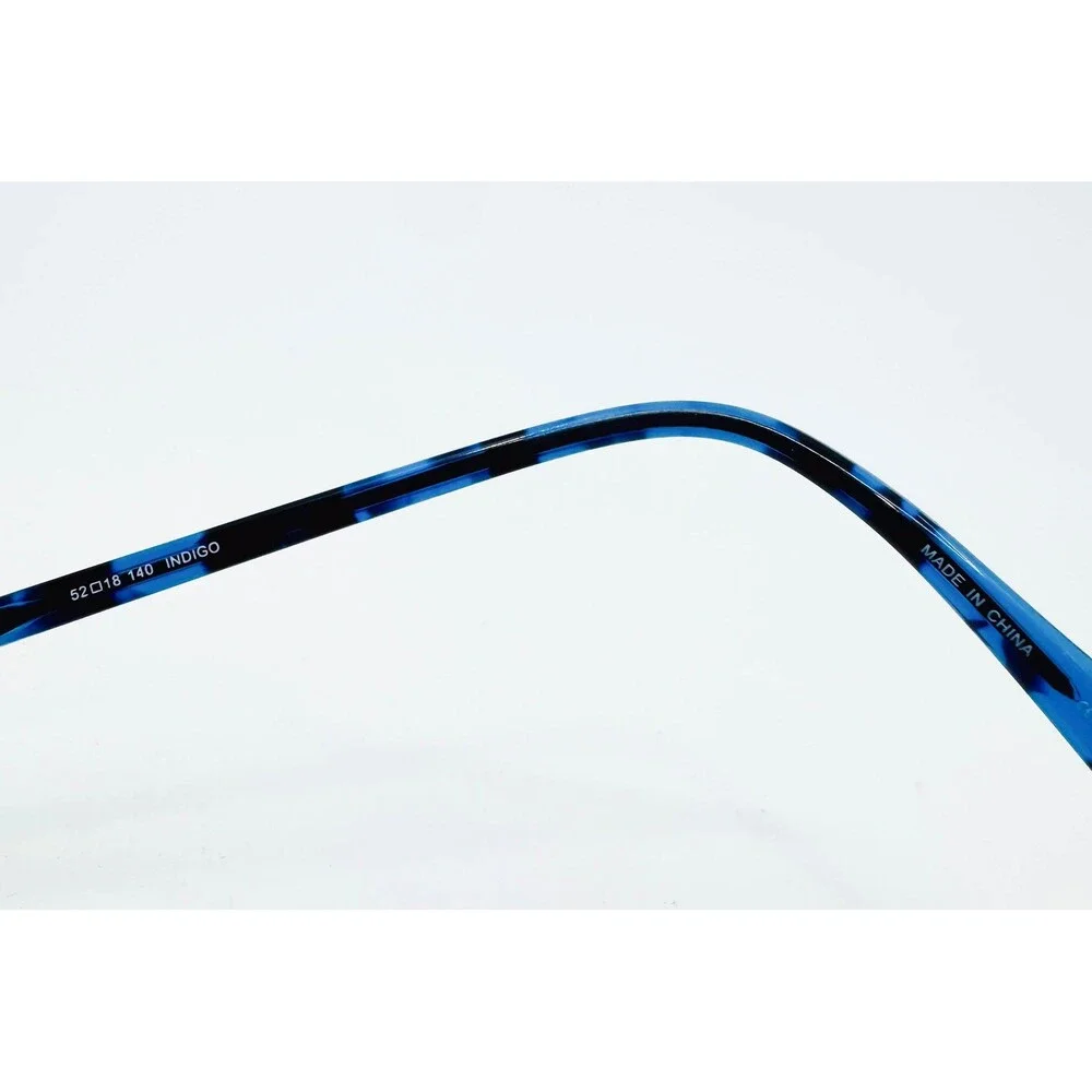 Colours by Alexander Julian Eyeglasses Mens Blue Indigo Tortoise Goode 52-18-140